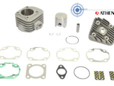 Minarelli/aprilia/yamaha/beta/mal Cilinder+ Zgr+ Kop 47.6 12mm Sport Ac Luchtkoeling Athena 070200/1