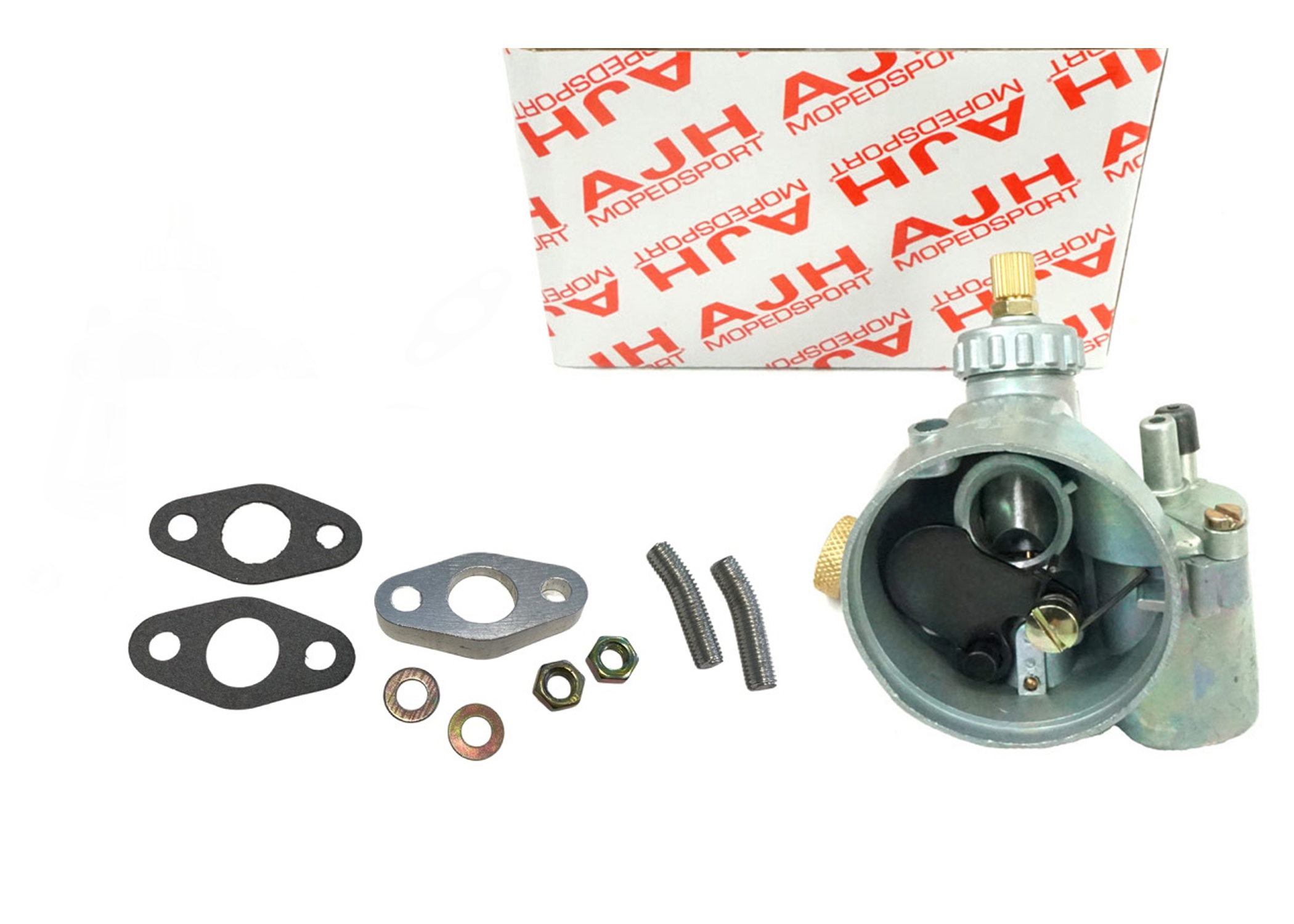 Puch Carburateurset 15mm Ms/mv Ilo G50 Piano / V50 Jlo Compleet ** In Prijs Verlaagd **