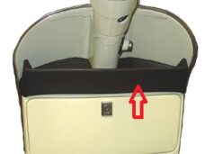 Piaggio Lx150 Vespa Px /t5 125cc Px80 Handschoenvak Boven Bagageklep - Voorkant Binnenkap - Oem 233112 Stella T5  Px80-200e Lusso Px Vanaf 2011 