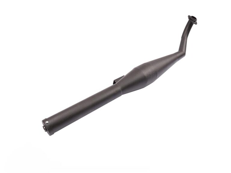 Kreidler uitlaat P6 32mm zwart P6 glaswol gedempt handmade
