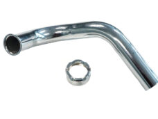 Uitlaatbocht 32mm met uitlaatmoer voor Yamaha FS1 bromfiets