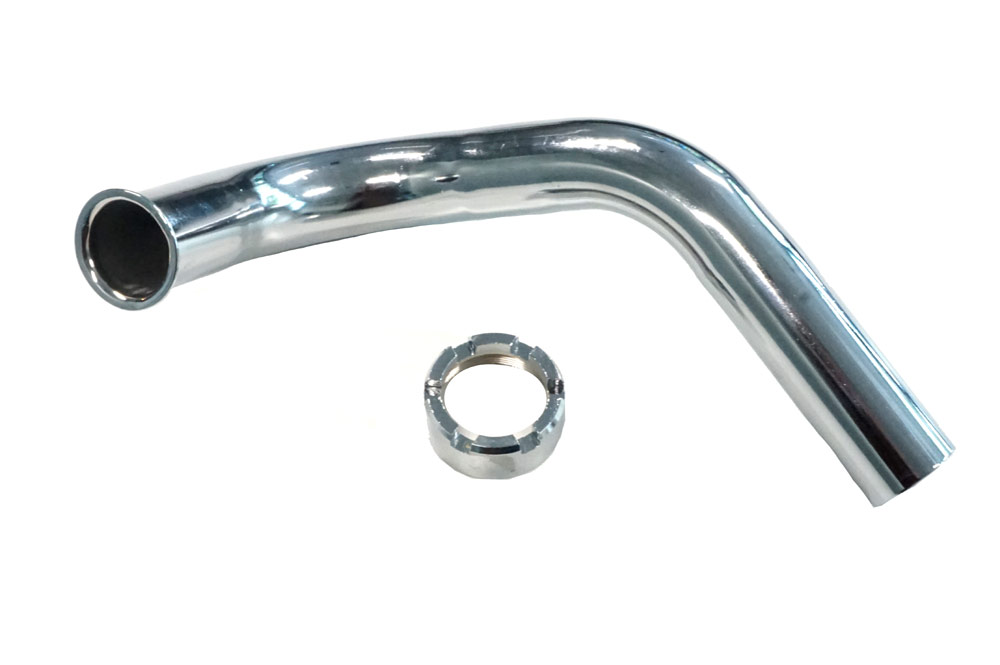 Uitlaatbocht 32mm met uitlaatmoer voor Yamaha FS1 bromfiets