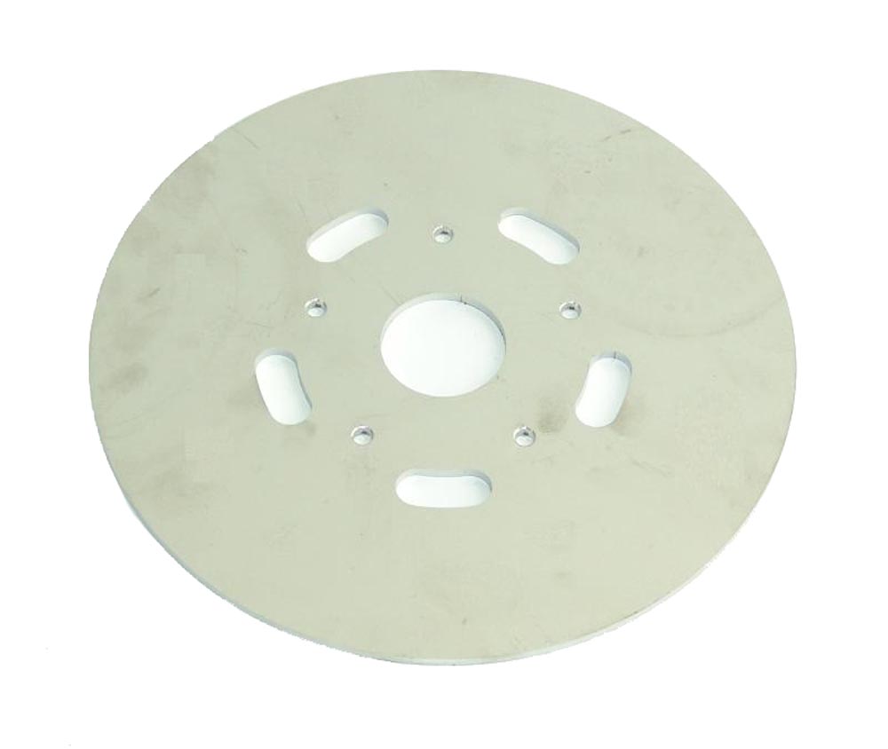 PUCH MONZA GRAND PRIX Remschijf RVS - Diameter binnenzijde: 39MM - Diameter buitenzijde: 219MM - Diameter boorgaten: 6MM - Hartafstand boorgaten: 48MM