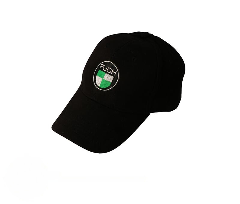 Puch pet / cap met Puch logo zwart