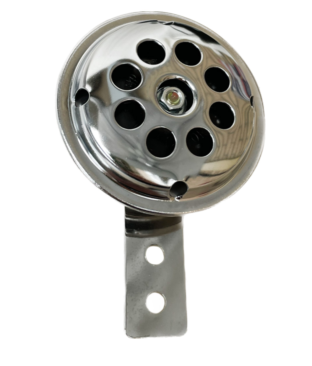 Universeel Claxon Chroom 70mm 6v Ac Wisselspanning Wisselstroom