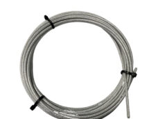 Elvedes buitenkabel rem 5mm zilver gevlochten teflon liner 10 meter rol