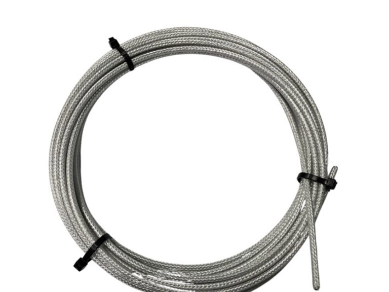 Elvedes buitenkabel rem 5mm zilver gevlochten teflon liner 10 meter rol