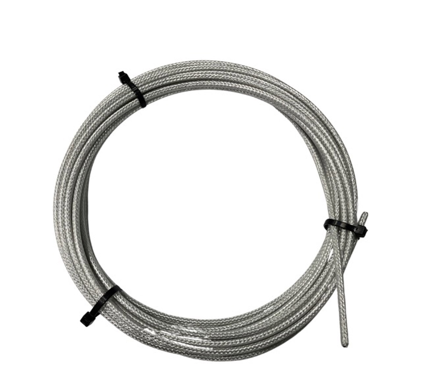 Elvedes buitenkabel rem 5mm zilver gevlochten teflon liner 10 meter rol