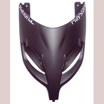 Aprilia Voorplaat Boven Sr50 2001 / Ditech 8258210 Diabloblack Zwart Mat