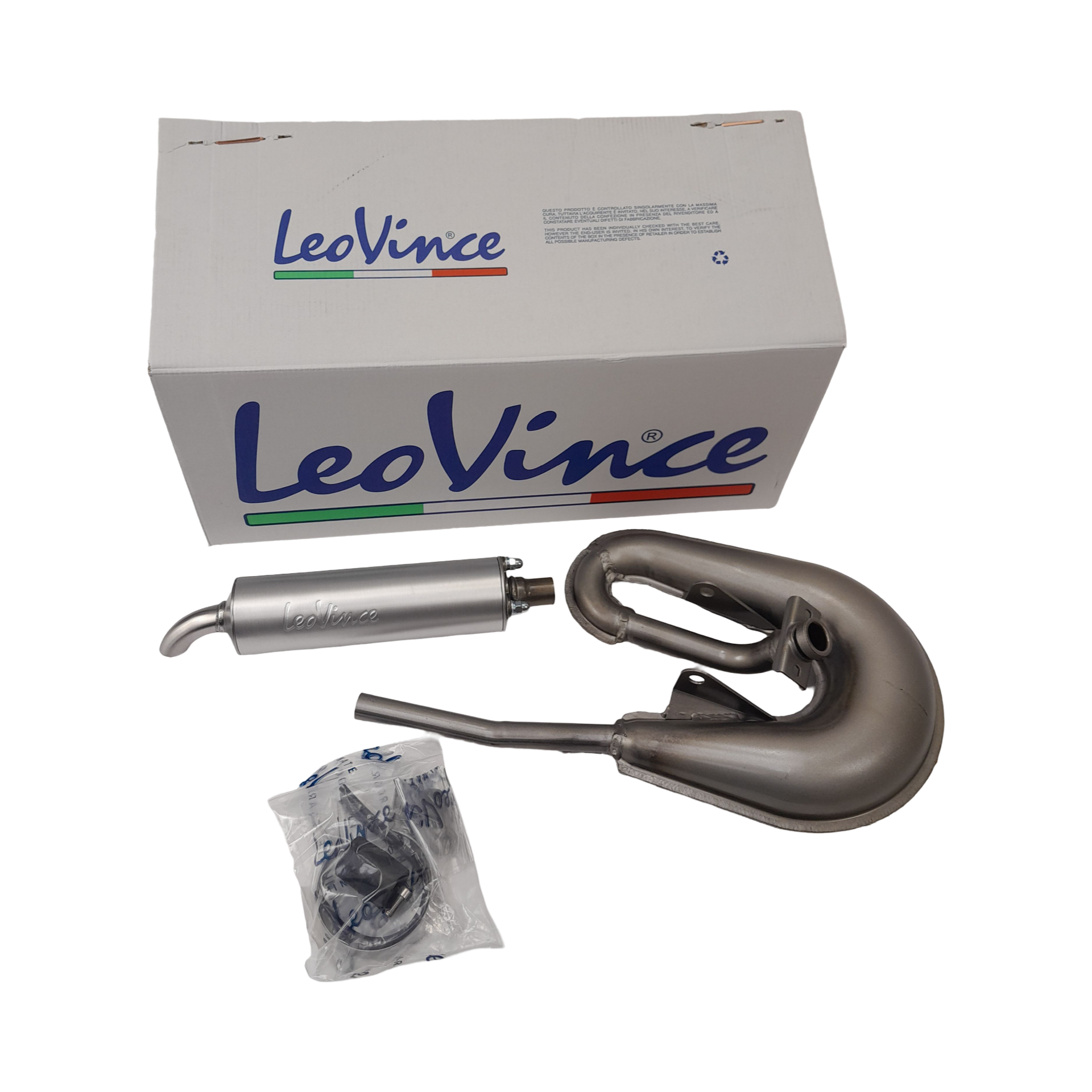 LeoVince complete sportuitlaat voor Honda Camino PA50 brommer