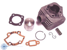 Kreidler Cilinder+ Zuiger 44mm 70cc Geforceerde Koeling Parmakit Schuine Inlaat 42105.00