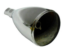 Sachs Kreidler Universeel Bromfiets Einddemper -sigaar-model 65mm Chroom Bromfiets Uitlaat
