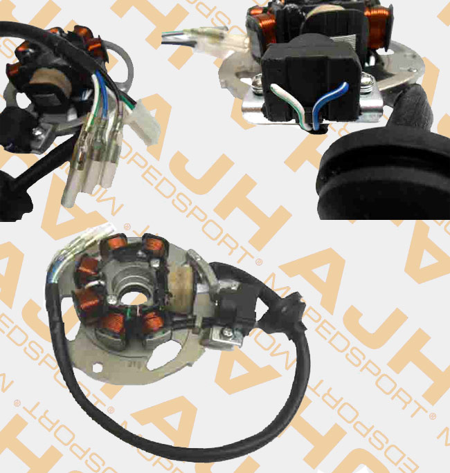 Ontsteking 2-takt voor Baotian BT49QT CPI Keeway Jog50 met 3-pin stekker