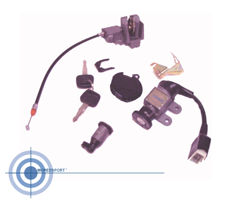 SCOOTER GY6 CHINA-PEUGEOT-KYMCO Contactsloten set 5 Pin cpl. 4T/takt China GY6/QMB