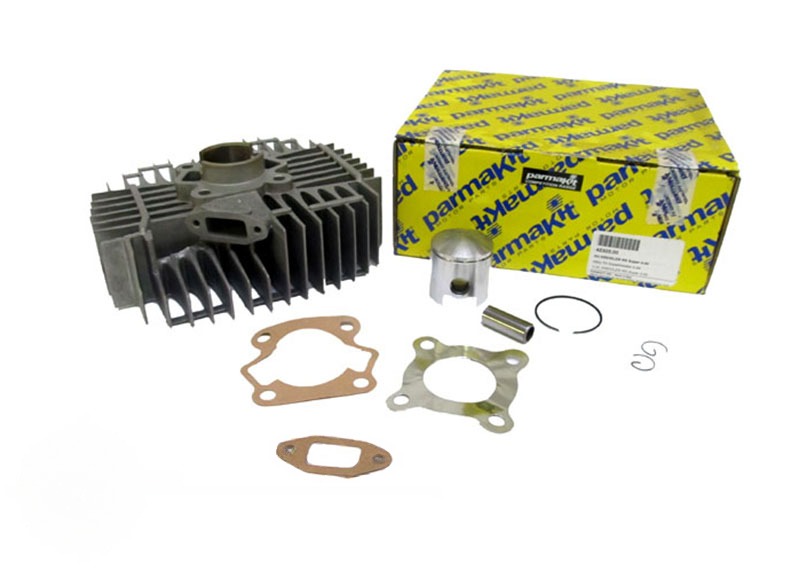 Kreidler cilinder+zgr 40mm 50cc 5V. super breiwand Parmakit. brede tap 56mm **race use only*