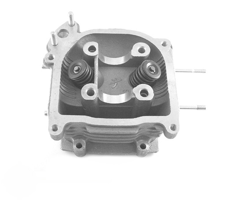 QMB139/China GY6 cilinderkop 50cc 39mm. compleet met kleppen en veren 4T