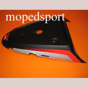 Aprilia Plaat Buddyseat Achter Sr50 2001/ditech Zwartmat 8258214 Model Diablo Black