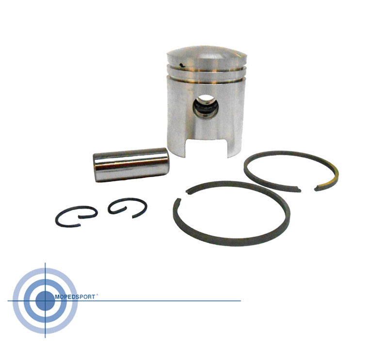 Zuiger 40mm 60cc met 2 veren voor Puch MS en MV