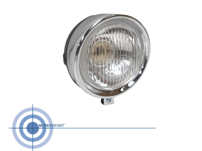 Puch Maxi Koplamp Rond - Zwarte Achterkant - Vintage