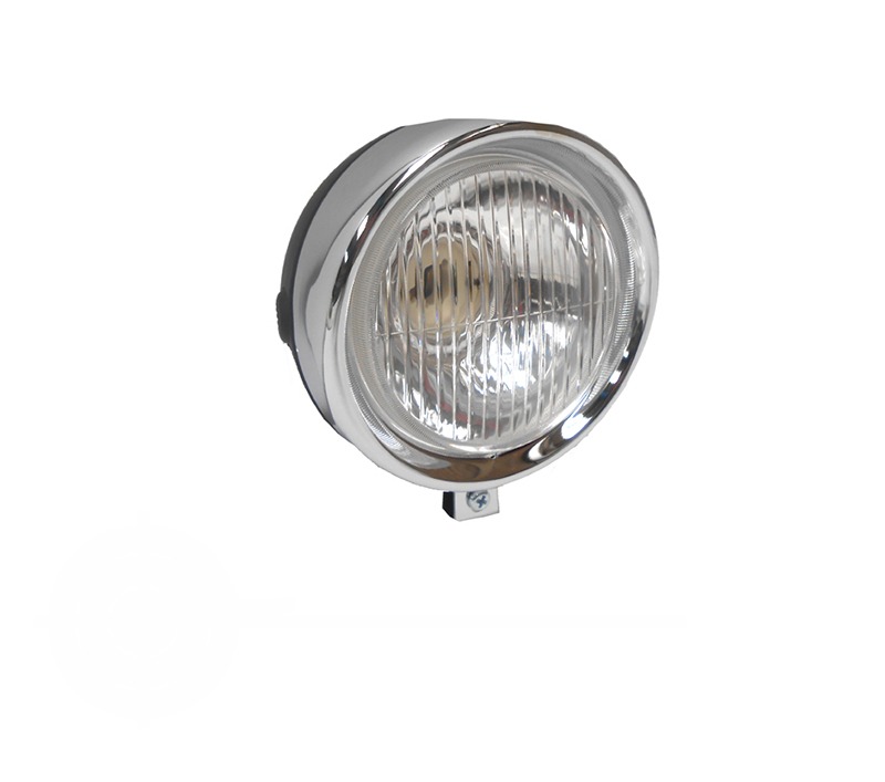 Puch Maxi koplamp rond - zwarte achterkant - vintage