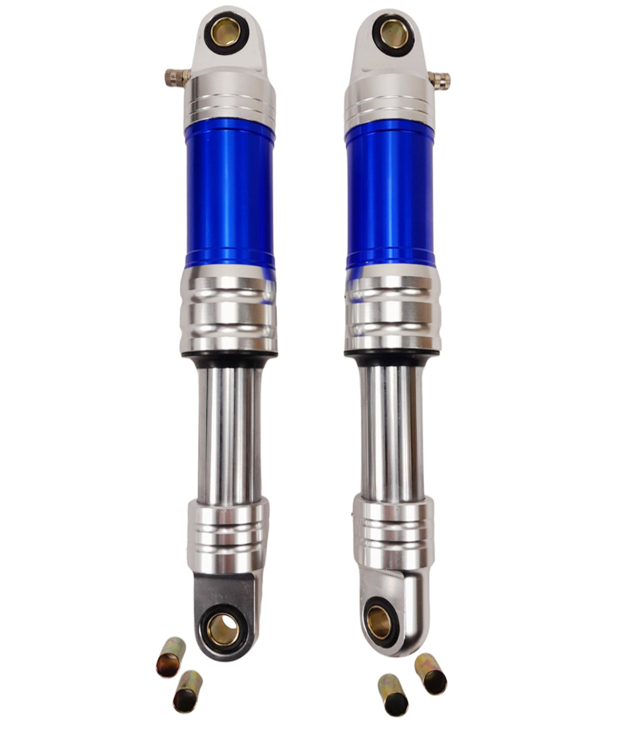 Hydraulische schokbrekerset 280mm blauw aluminium Puch Maxi Honda Camino Tomos