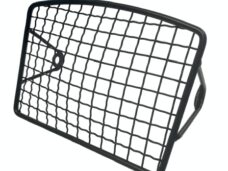 Zwart koplamprooster 17x12 cm voor Honda MT en Tomos A3 A35