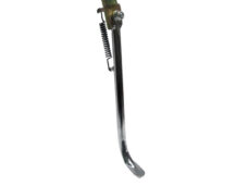 Béquille latérale chromée universelle de 34 cm pour scooter et cyclomoteur