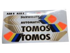 Stickerset voor Tomos Automatic A35 S in originele kleuren