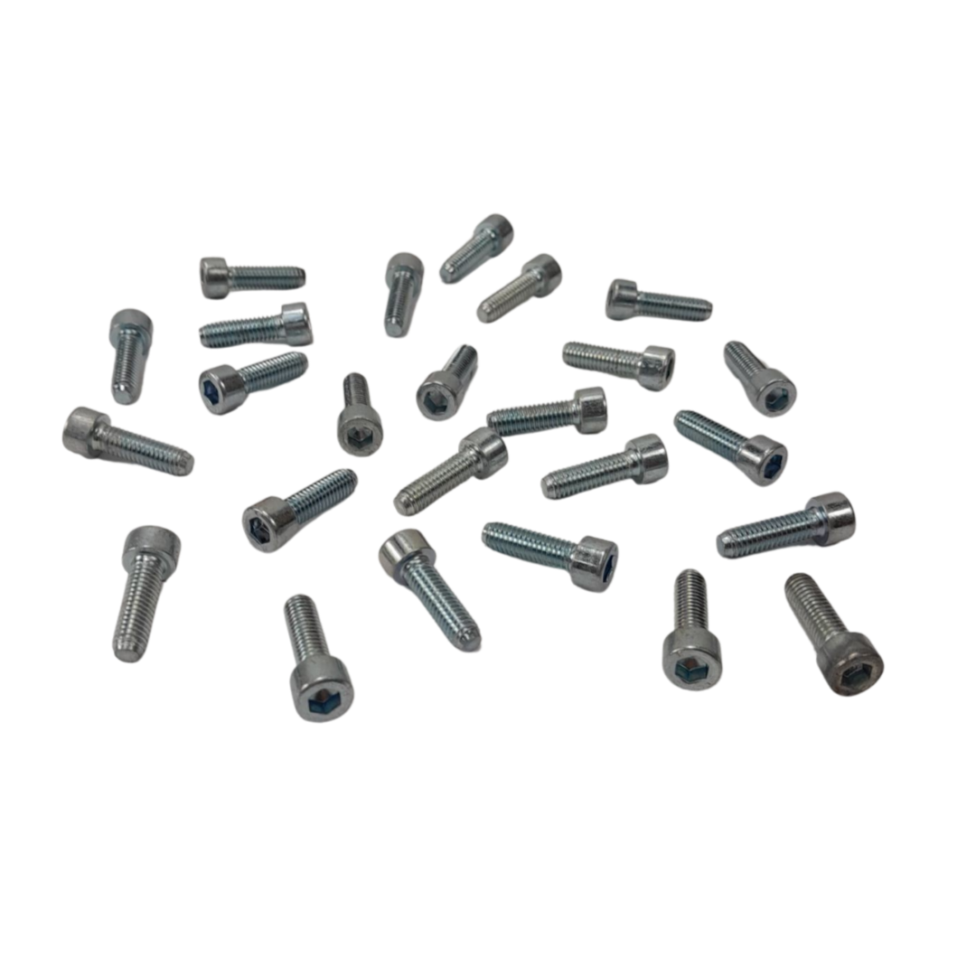 Universeel Inbusbout M6 X20 Per 25 Stuks Verzinkt