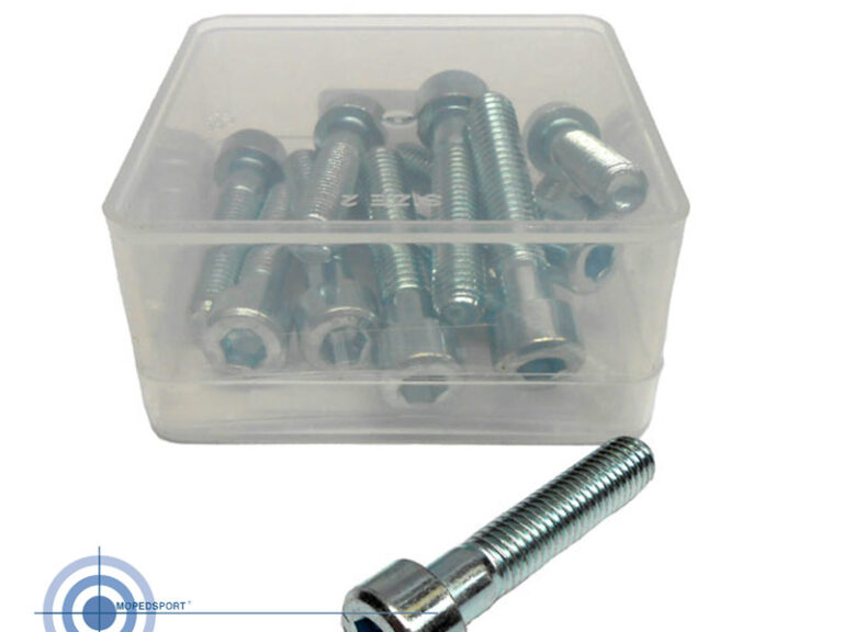 Set van 12 inbusbouten M7x40 DIN 912 voor Puch brommer