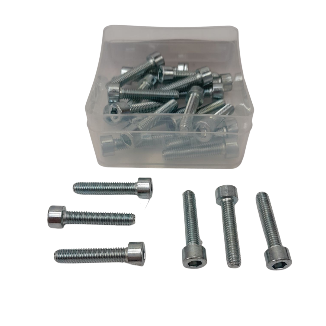 Universeel Inbusbout M6x30 Per 25 Stuks Verzinkt