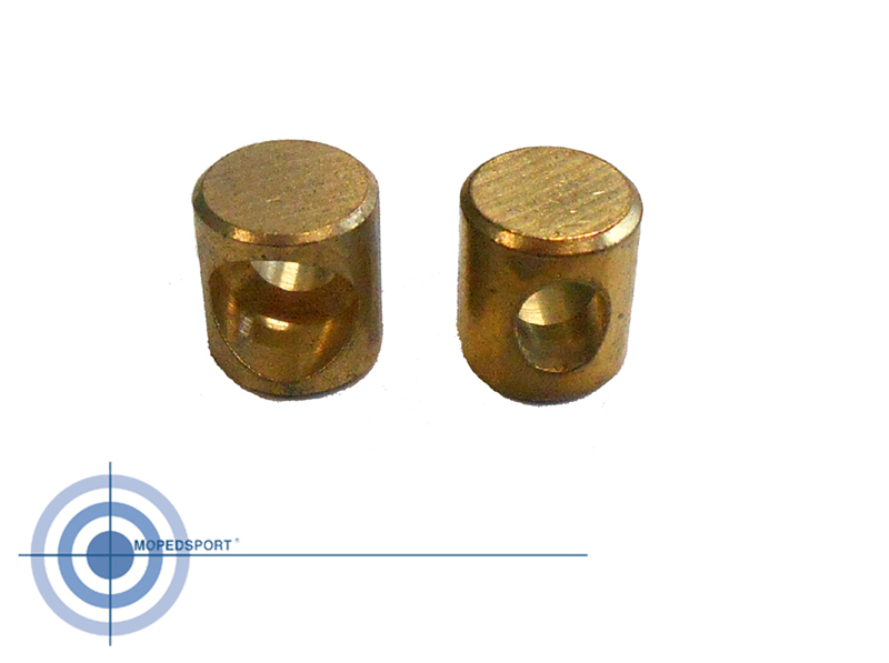 Soldeernippel 8x9mm universele kabelnippel voor Tomos bromfiets per 25
