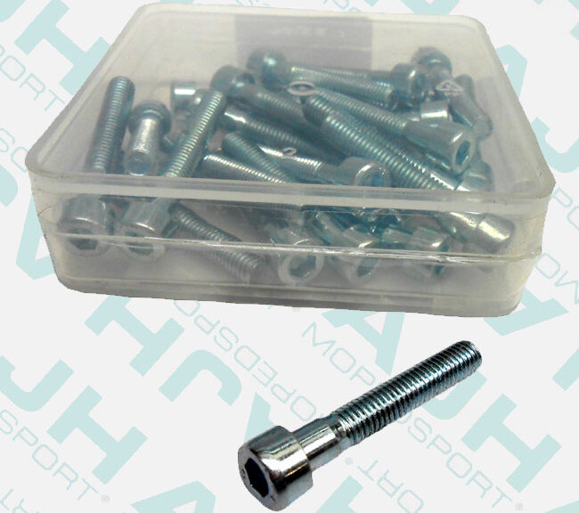 Inbusbout M5x30 DIN 912 cilinderkop set van 25 stuks