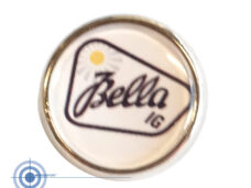 Pin speld button 2cm Bella zwart wit scooter accessoire