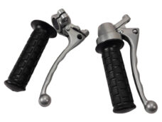 Lusito handelset vintage grijs Kreidler gas en remhendel