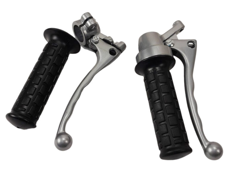 Lusito handelset vintage grijs Kreidler gas en remhendel