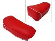 Bromfiets 517 Buddyseat Kort Rood Witte Bies 517-21.704