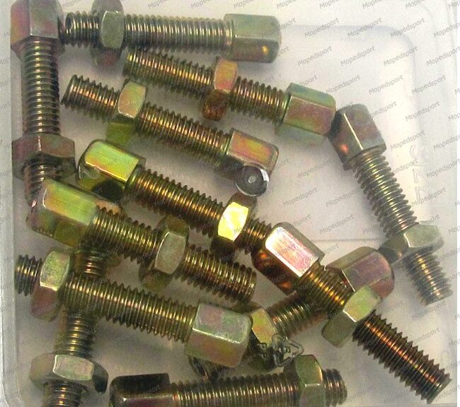 Universeel Kabelstelbout M5 X 32 Msn Per 12 Stuks Bout Kabel M5x32