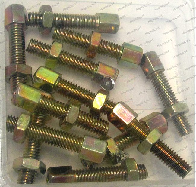 Universeel Kabelstelbout M5 X 32 Msn Per 12 Stuks Bout Kabel M5x32