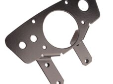 Zwarte tellerhouder voor Honda C50 en CS50 kilometerteller