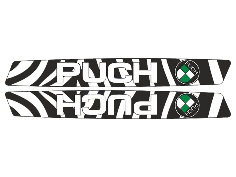 Puch Maxi Tanktransferset Puch Maxi ''zebra'' Sticker Set