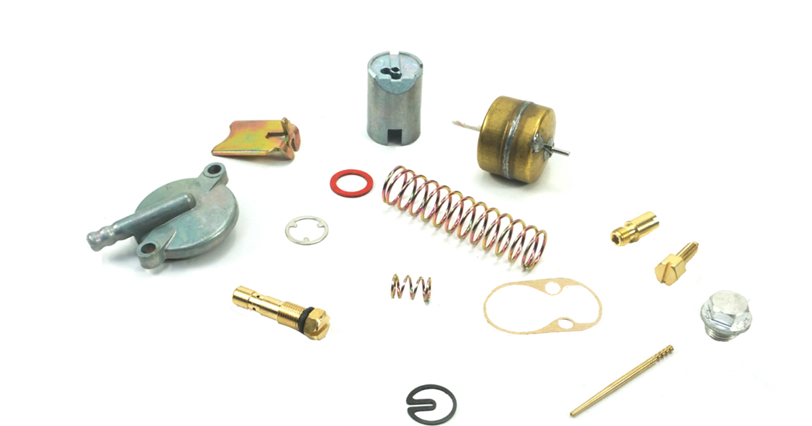 Universeel Kreidler Puch MS, MV berg carburateur reparatie set 17mm voor Bing carburateur zij vlotter