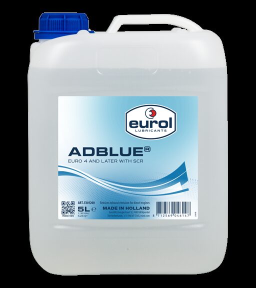 Eurol AdBlue 5 liter jerrycan voor SCR diesel systemen