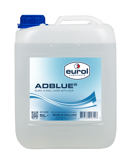 Eurol AdBlue 5 liter jerrycan voor SCR diesel systemen