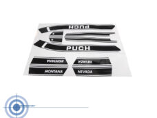 Complete stickerset voor Puch Nevada en Montana brommer