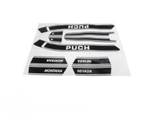 Complete stickerset voor Puch Nevada en Montana brommer