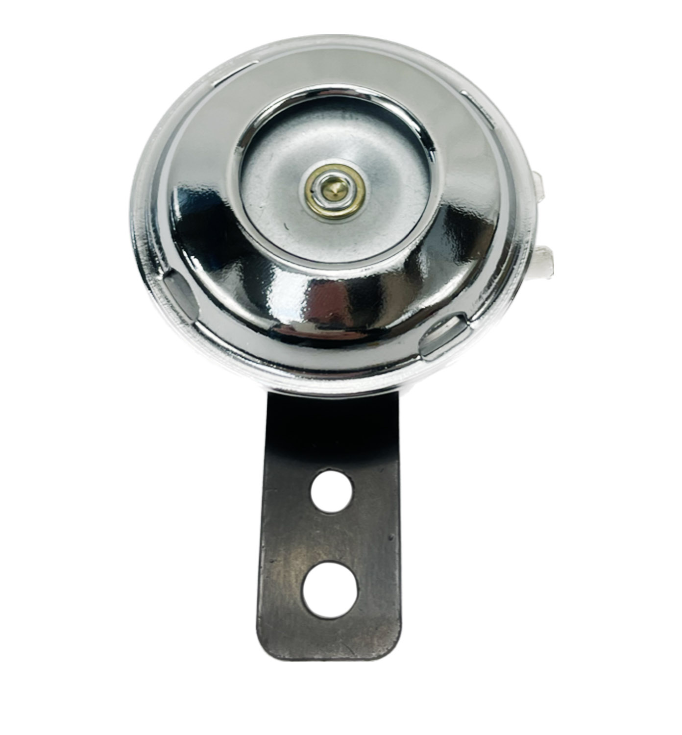 Universeel Bromfiets Kreidler Claxon 6v Chroom 65mm Dc Gelijkstroom / Gelijkspanning
