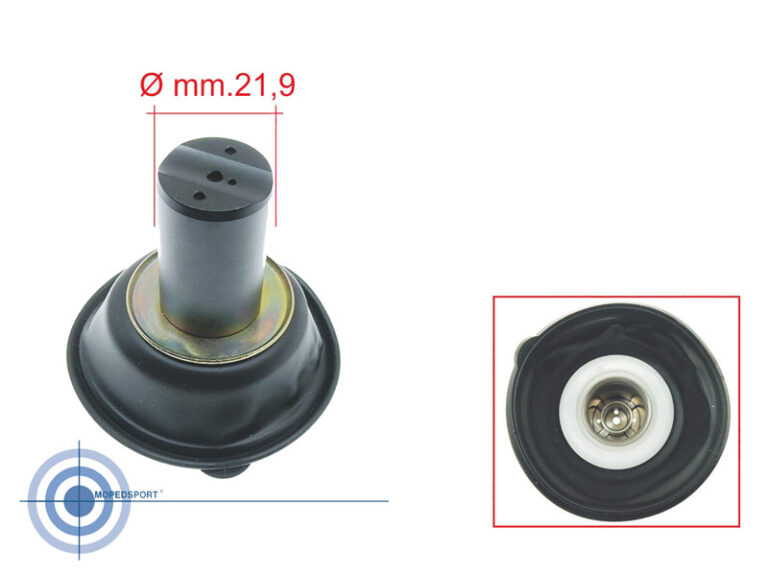 VESPA ET4 PIAGGIO APRILIA Gasschuif/ Membraan carburateur OEM 478560 Hexagon 125 /Liberty 125cc Sfera 125 Mojito Retro custom