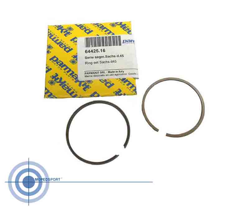 Zuigerveer 45mm voor 70cc tuningcilinder Sachs 504 en 505