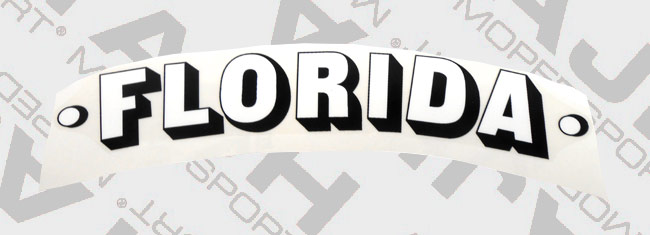 Puch Florida embleem sticker transfer onderdeelnummer 352.1.20.326.1